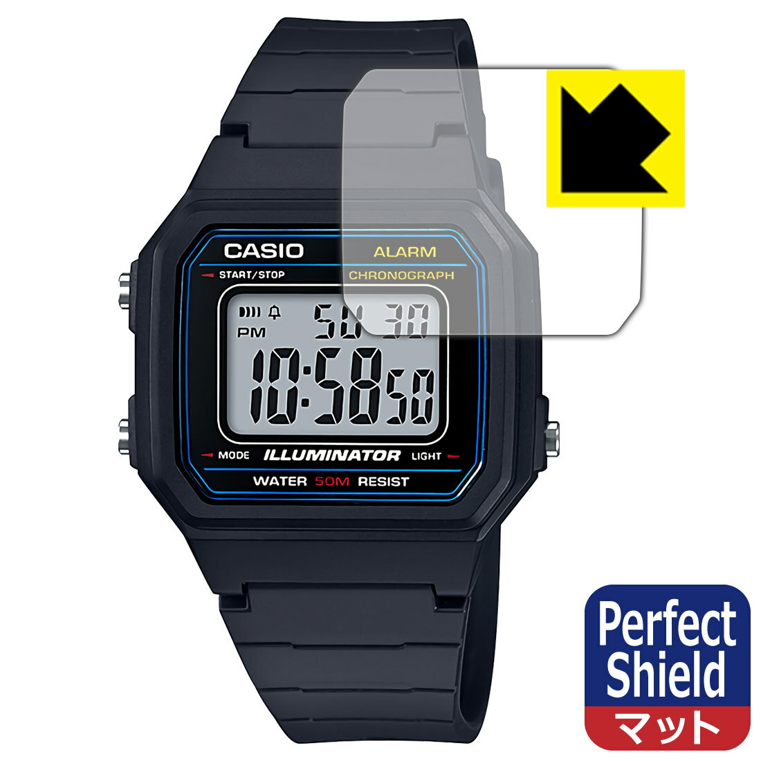 Perfect Shield CASIO W-217H (3祻å)  ¤ľ