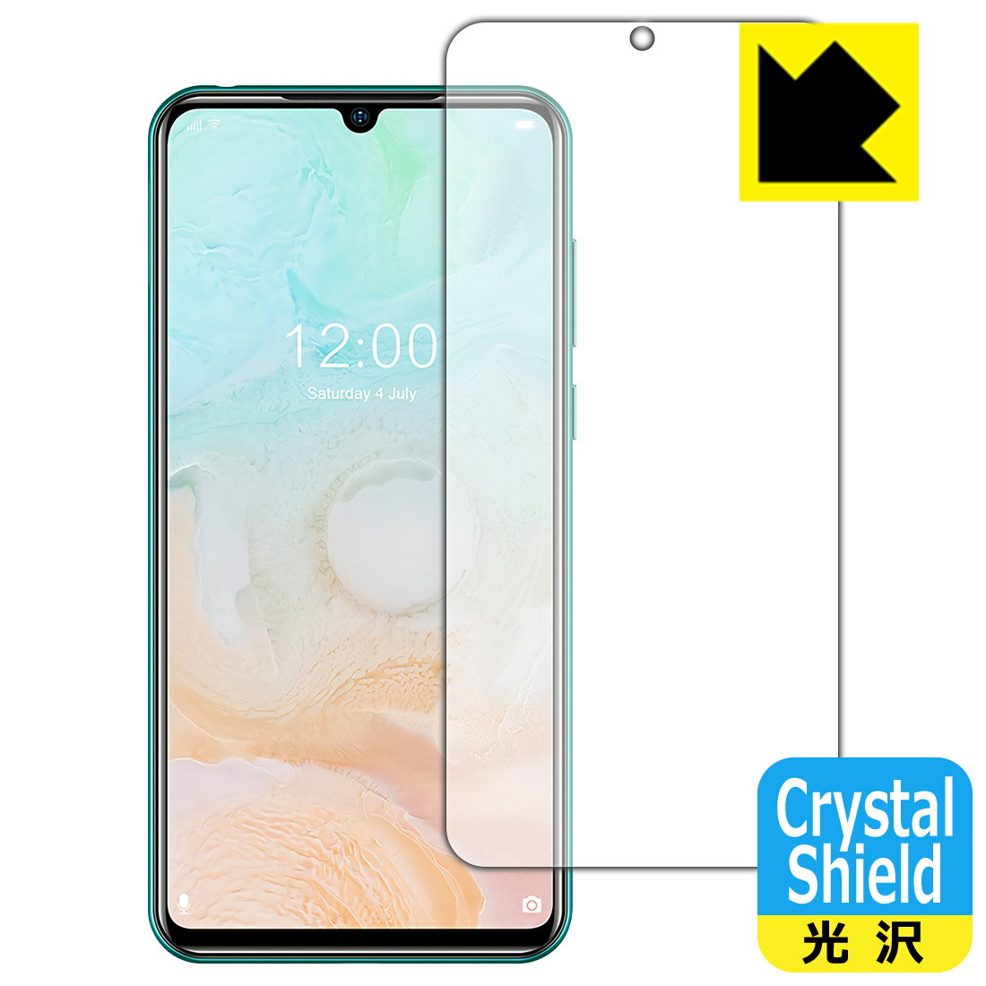 樂天商城 - Crystal Shield DOOGEE N20 Pro (前面のみ) 3枚セット 日本製 自社製造直販