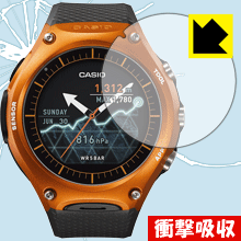 衝撃吸収【光沢】保護フィルム Smart Outdoor Watch WSD-F10 日本製 自社製造直販