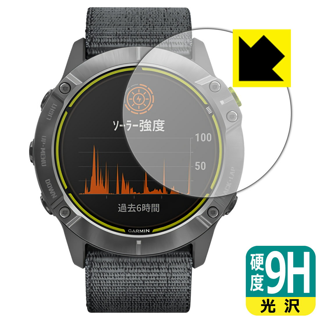 9H高硬度【 光沢 】保護フィルム ガーミン GARMIN Enduro / Enduro Steel / Enduro DLC Titanium 日本製 自社...