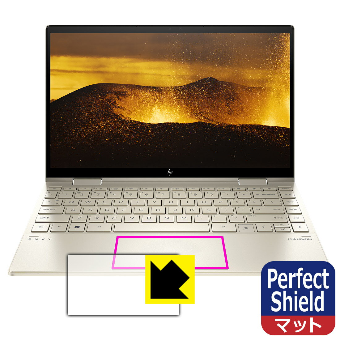 Perfect Shield HP ENVY x360 13-bd0000シリーズ (クリックパッド用) 日本製 自社製造直販