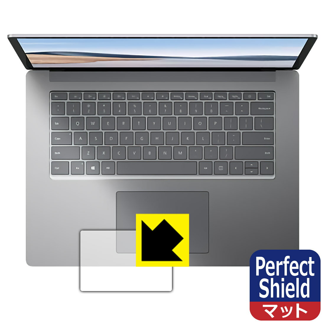 Perfect Shield �����ե��� Surface Laptop 4 (15�����)(2021ǯ4��ȯ���ǥ�) �ȥ�å��ѥå��� ������ ������¤ľ��