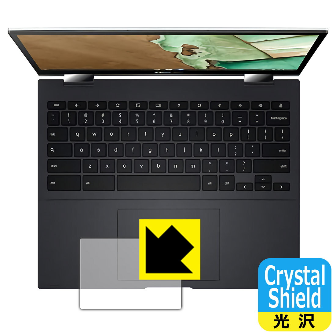 Crystal Shield ASUS Chromebook Flip CM3 (CM3200FVA) åѥå  ¤ľ