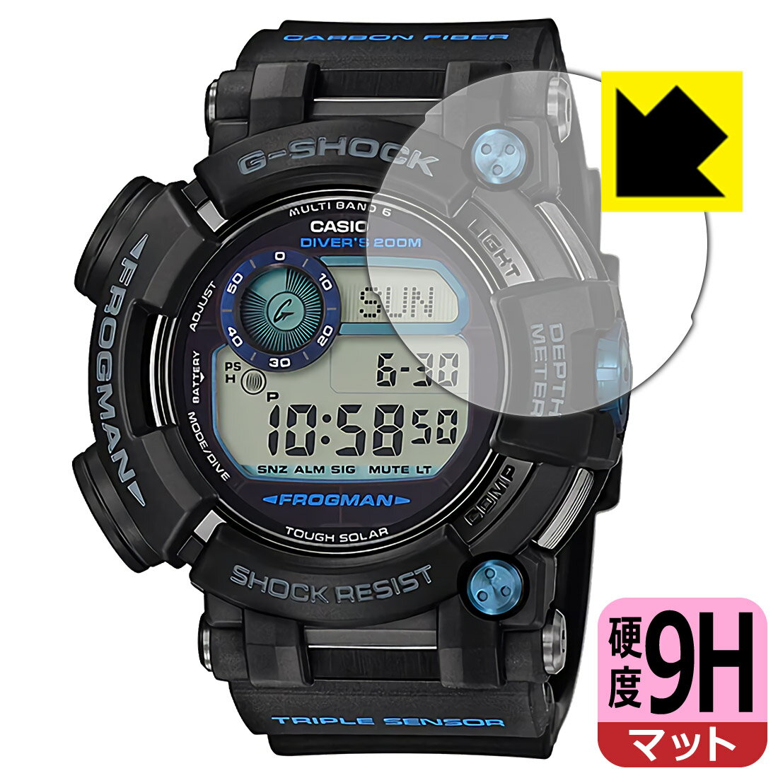 Other - 9H高硬度【 反射低減 】保護フィルム G-SHOCK GWF-D1000シリーズ 日本製 自社製造直販