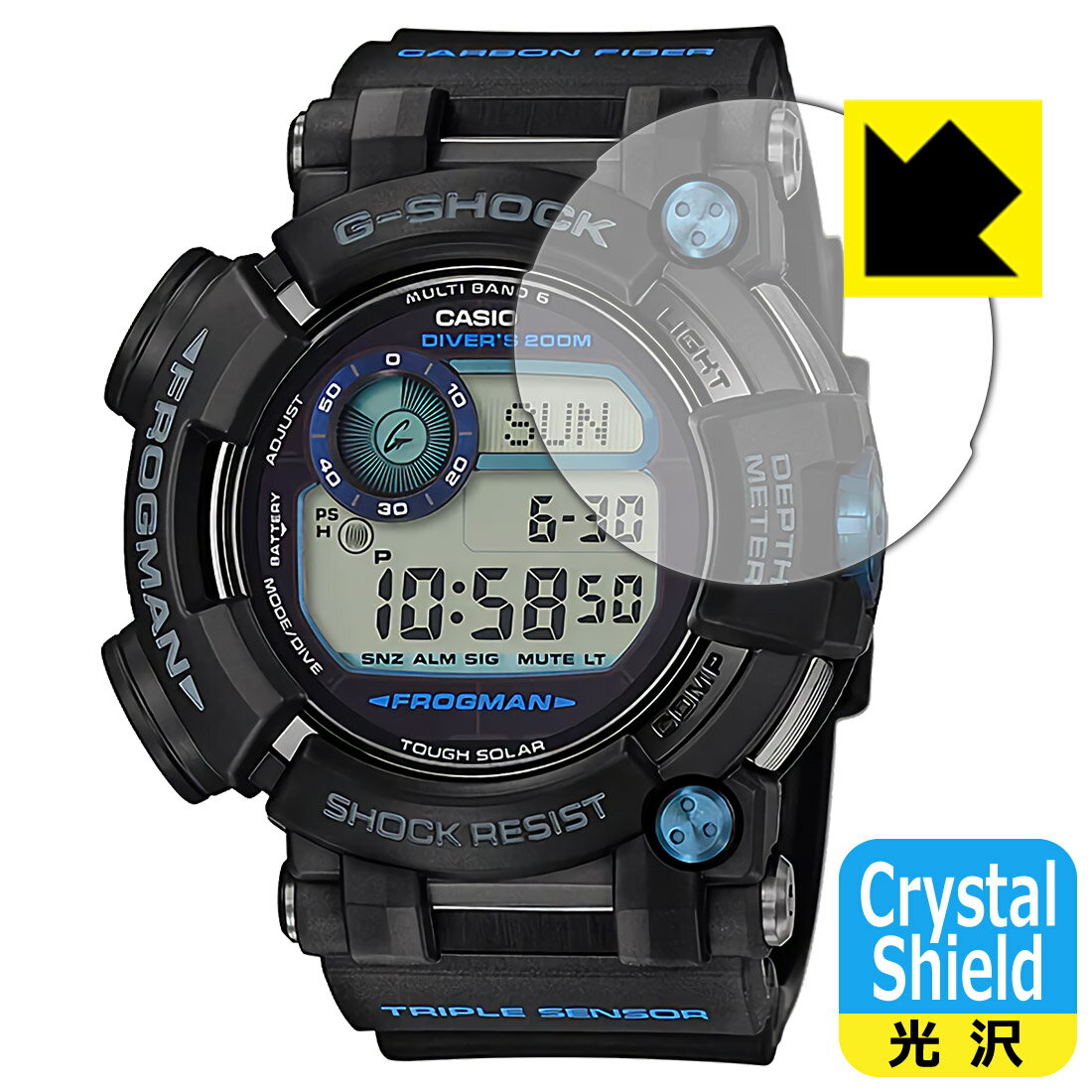 Crystal Shield G-SHOCK GWF-D1000シリーズ 日本製 自社製造直販