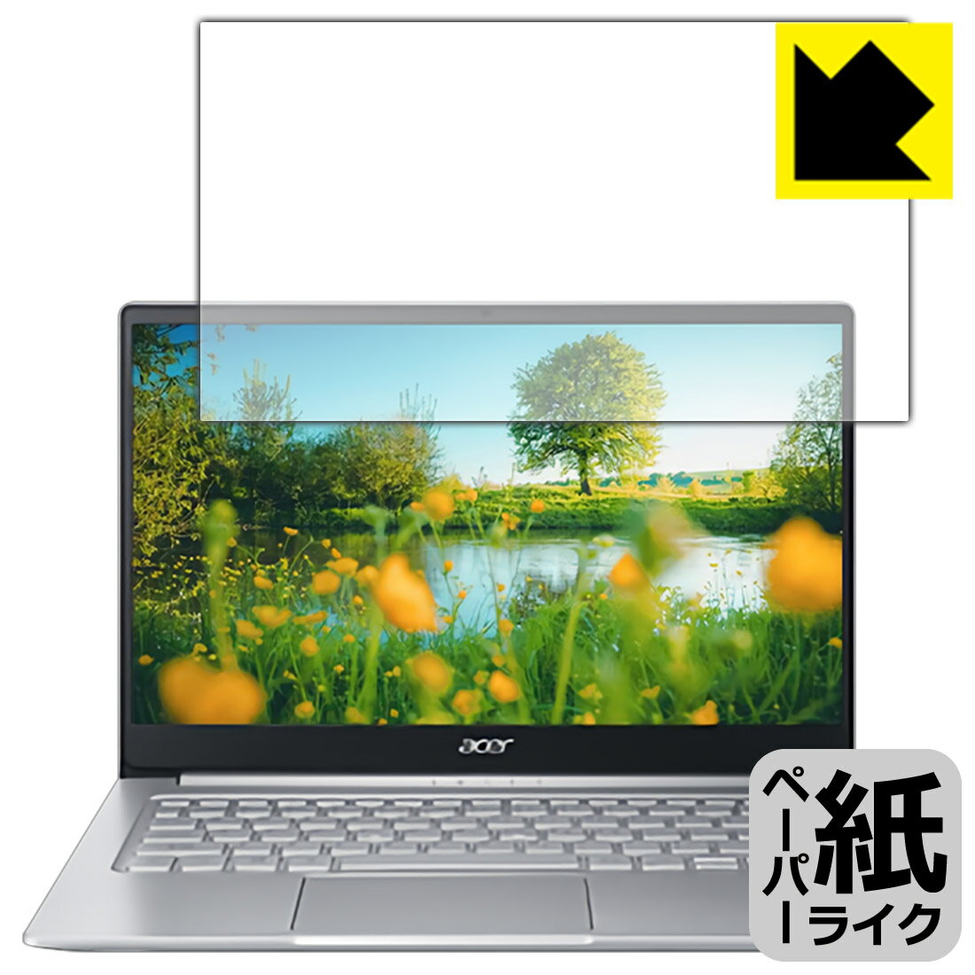 ペーパーライク保護フィルム Acer Swift 3 (SF314-59-H58Uシリーズ) 日本製 自社製造直販