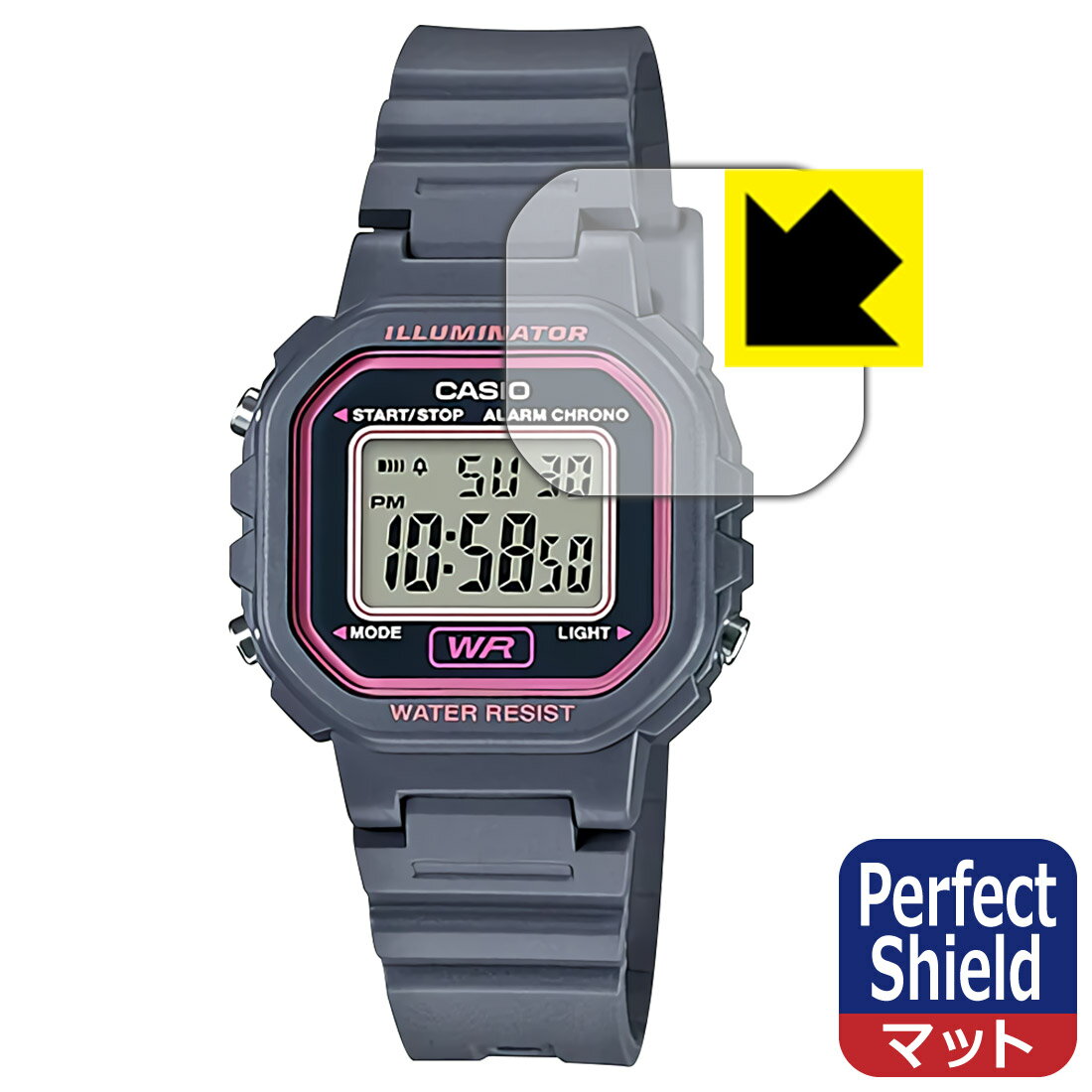 Perfect Shield CASIO LA-20WHシリーズ 用 液晶保護フィルム 日本製 自社製造直販