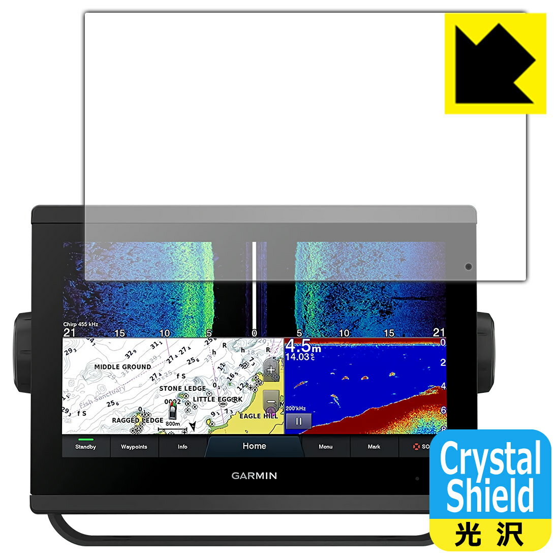 Crystal Shield ߥ GARMIN GPSMAP 923xsv / 923  ¤ľ