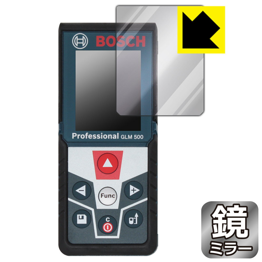 Mirror Shield ボッシュ レーザー距離計 GLM 500 Professional 用 液晶保護フィルム 日本製 自社製造直販