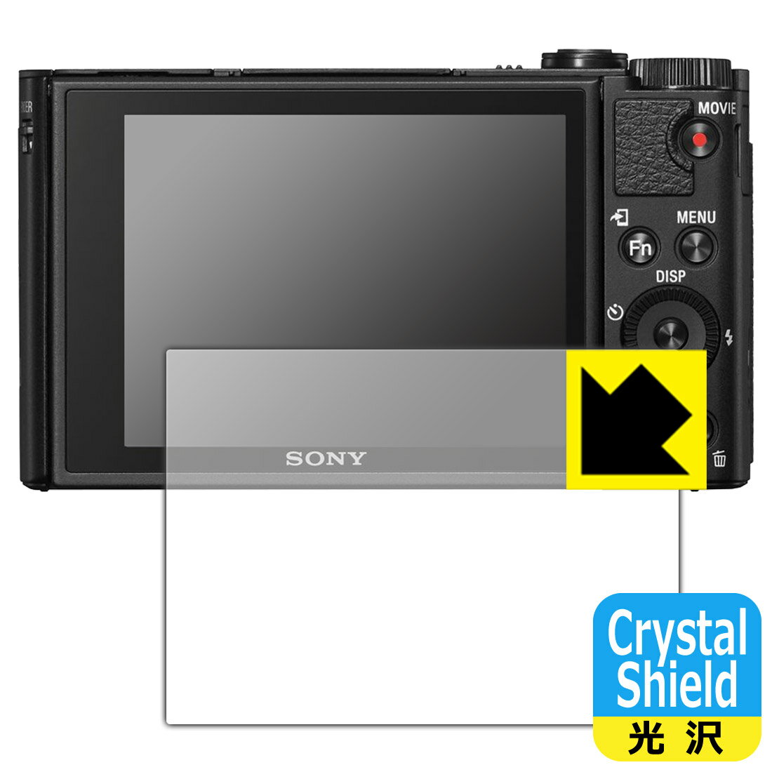 Crystal Shield Cyber-shot HX99/WX800 (3枚セット) 日本製 自社製造直販