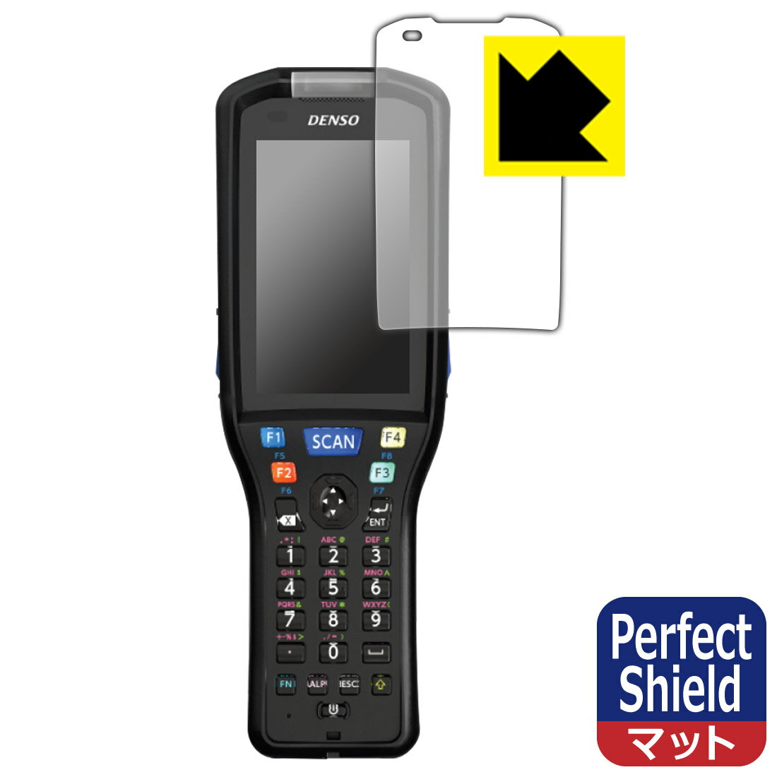 Perfect Shield【反射低減】保護フィルム DENSO WAVE ハンディターミナル BHT-M60 (3枚セット) 日本製 自社製造直販 1