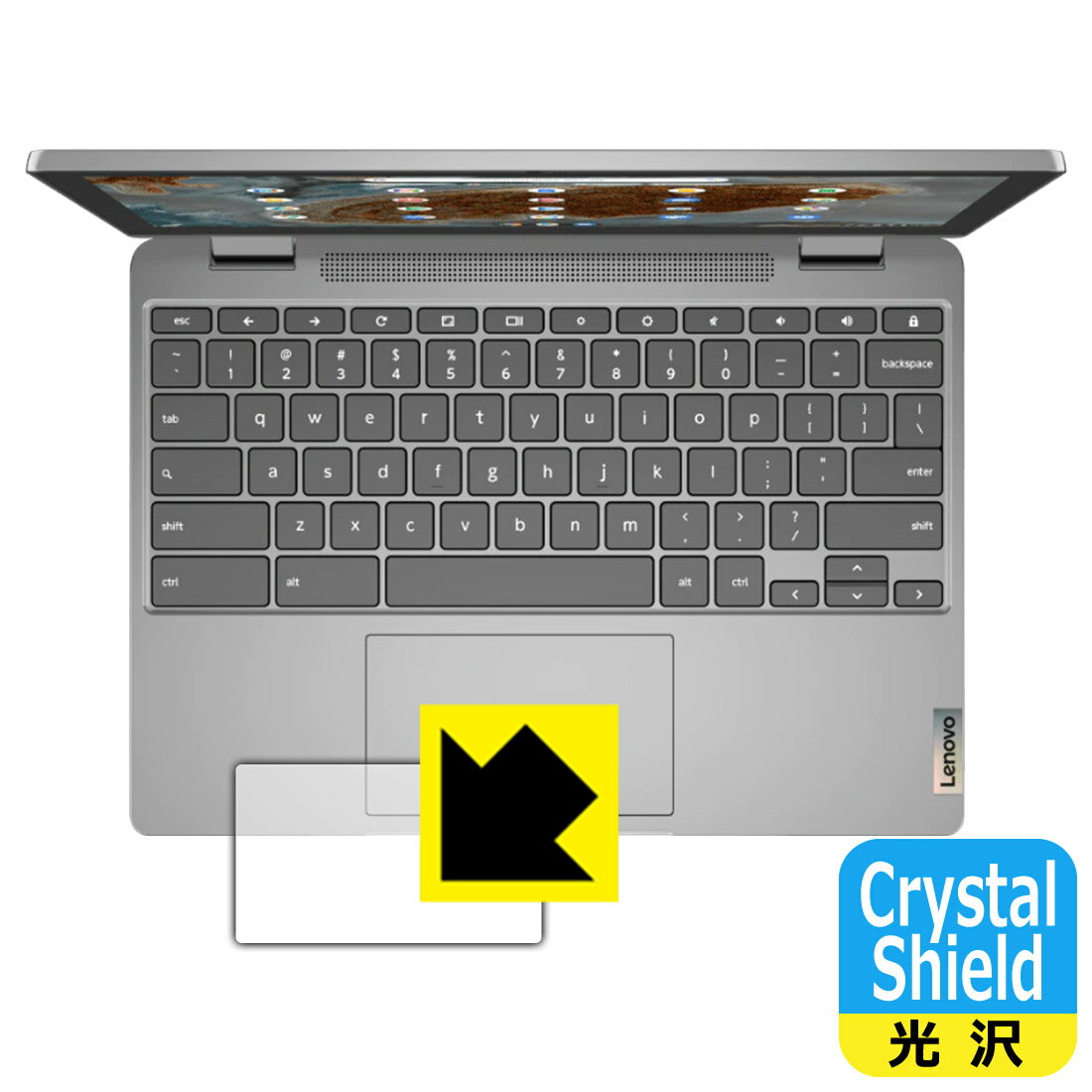 Crystal Shield  ݸե Lenovo IdeaPad Flex 360 Chromebook (åѥå)  ¤ľ