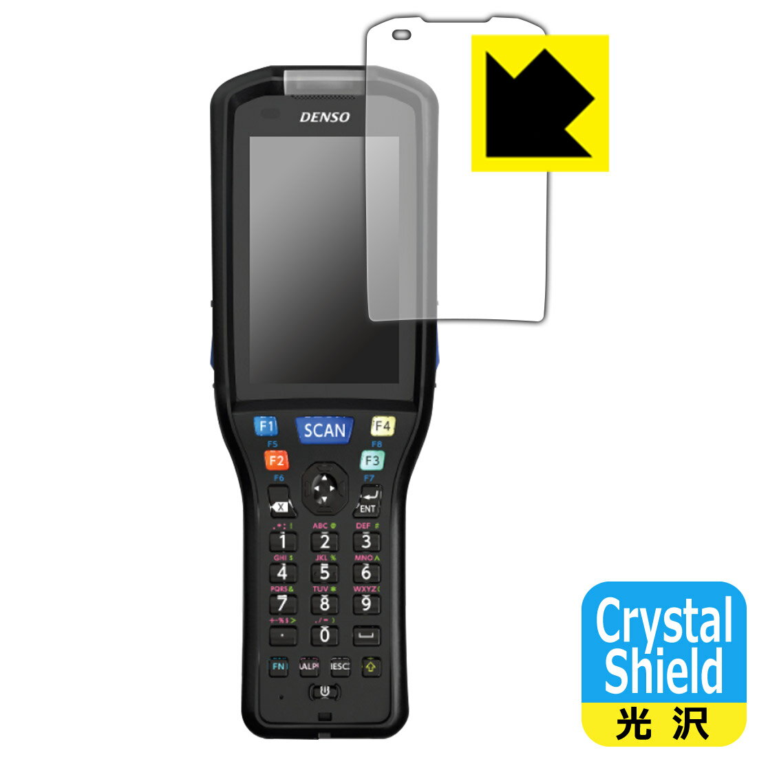 Crystal Shield  ݸե DENSO WAVE ϥǥߥʥ BHT-M60 (3祻å)  ...
