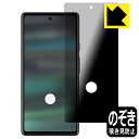 Privacy Shield【覗き見防止・反射低減】保護フィルム Google Pixel 6a 【指紋窓つき】 日本製 自社製造直販