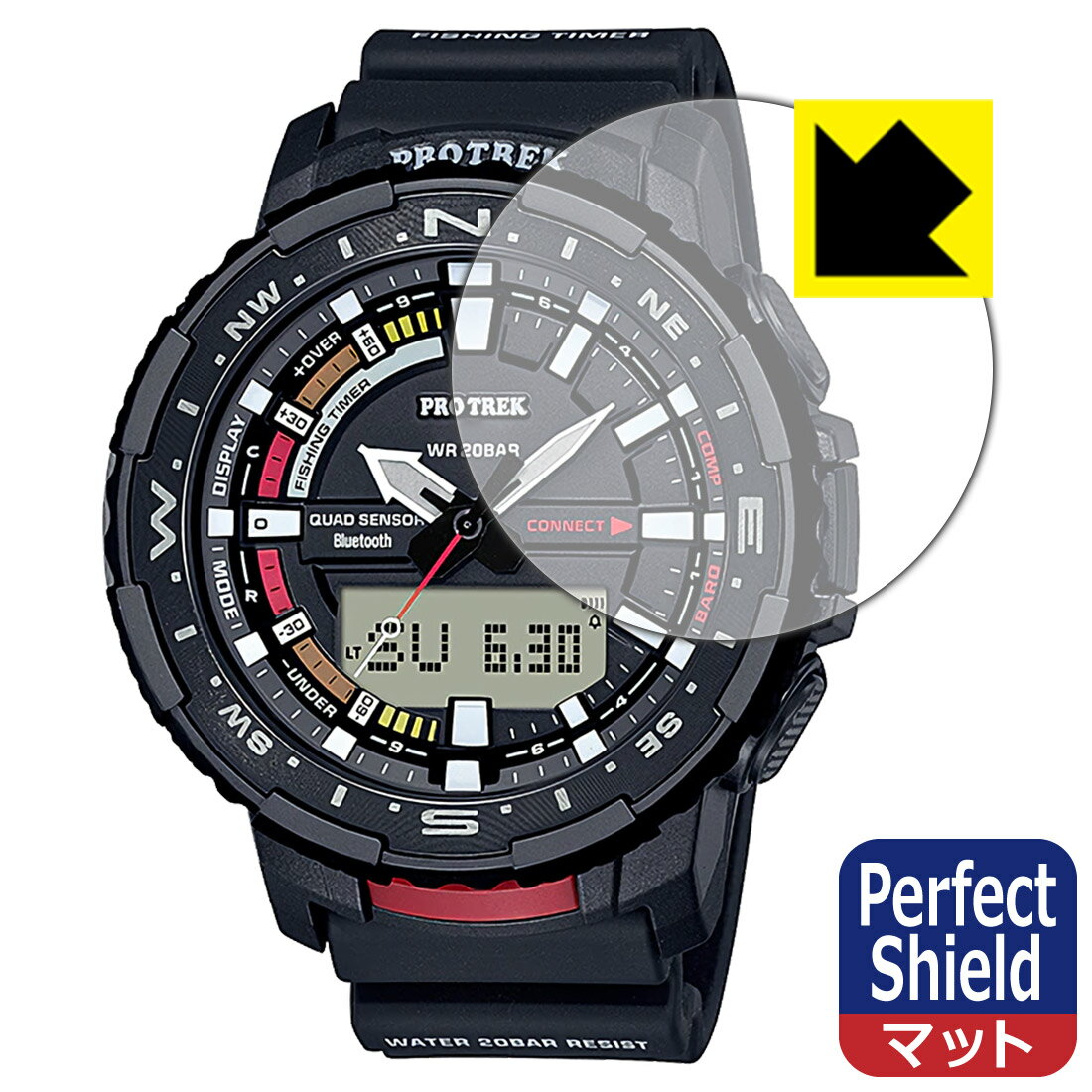 Perfect Shield ȿ㸺 ݸե PRO TREK PRT-B70꡼  ¤ľ