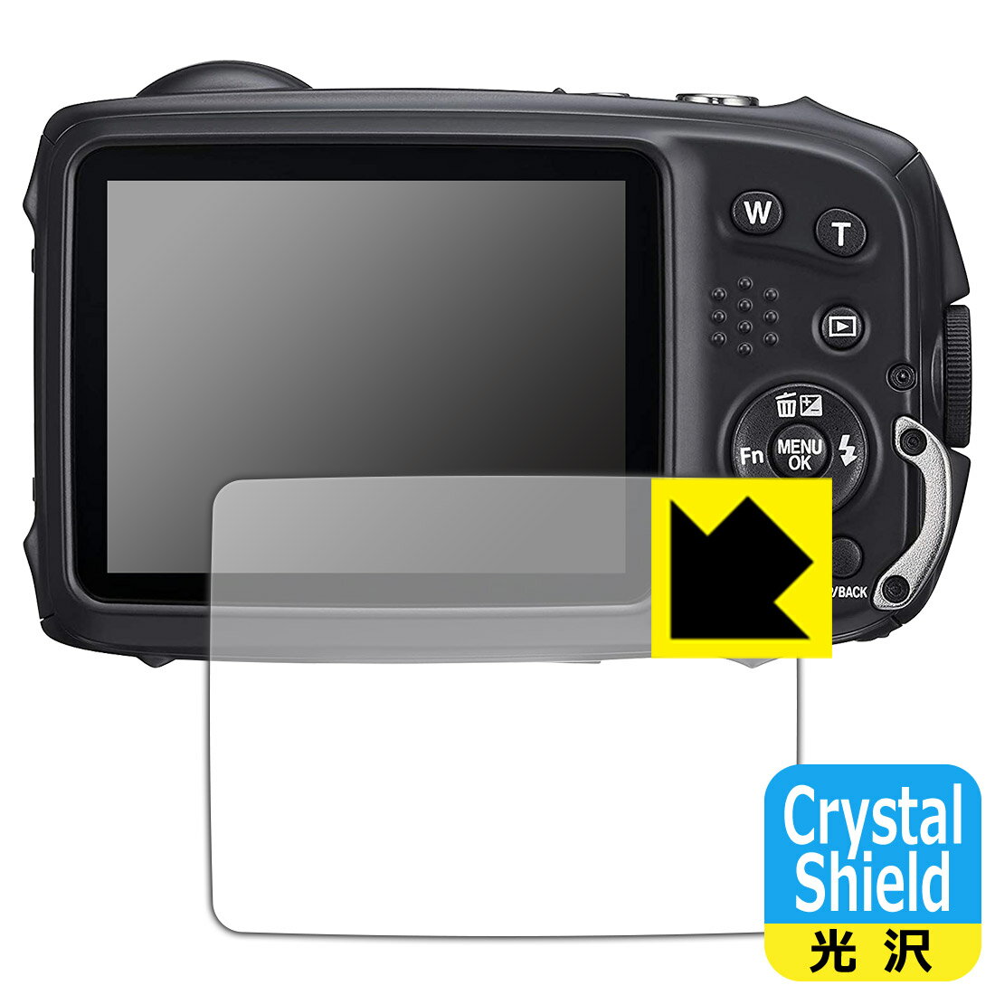 Crystal Shield【光沢】保護フィルム FUJIFILM FinePix XP140/XP130/XP120/XP90 日本製 自社製造直販