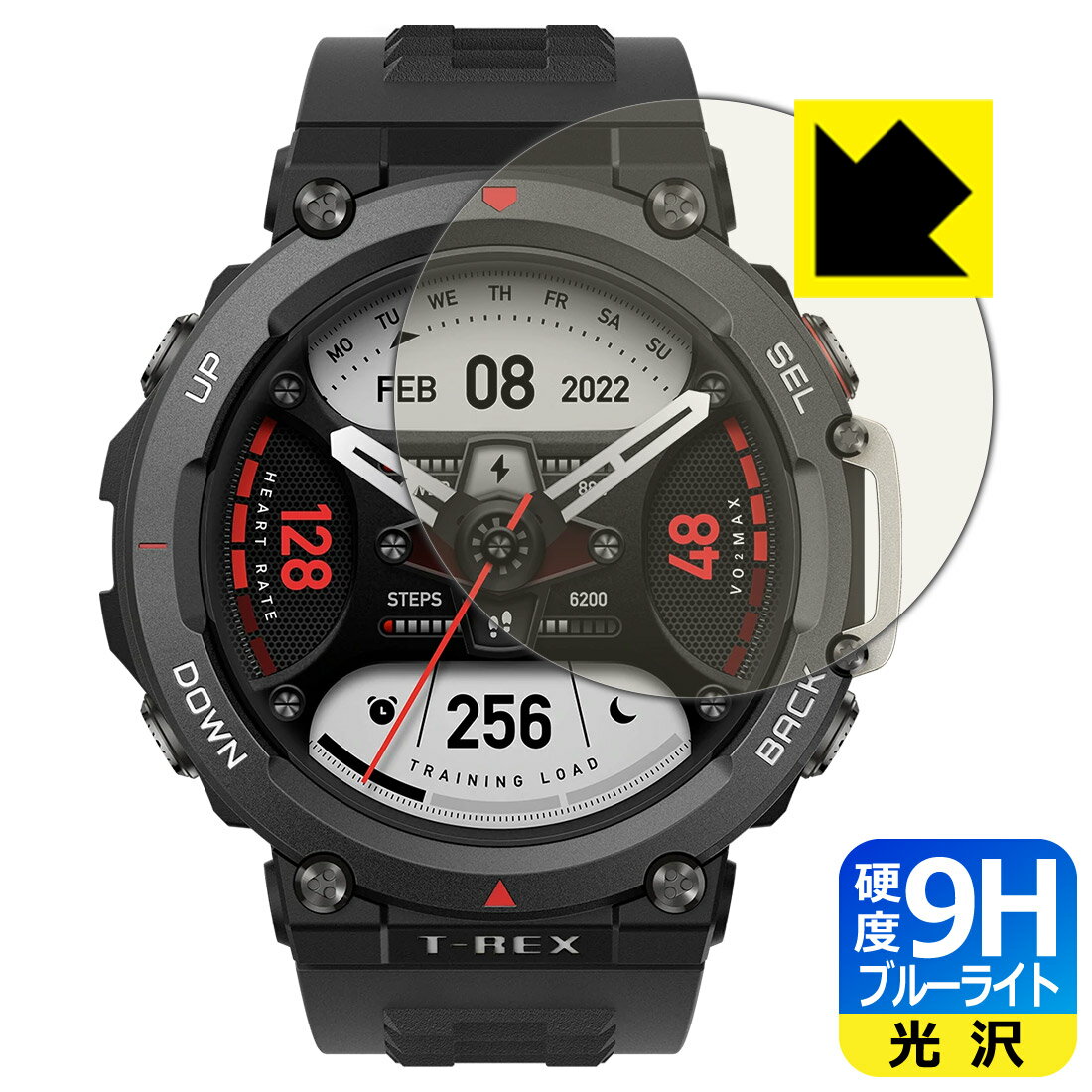 9H١ ֥롼饤ȥå ݸե Amazfit T-Rex 2  ¤ľ