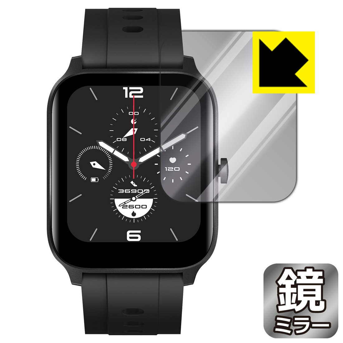 Mirror Shield 保護フィルム GREEN HOUSE スマートウォッチ GH-SMWA 日本製 自社製造直販