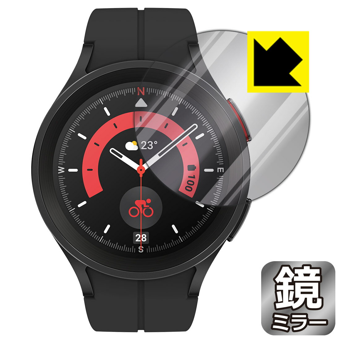 Mirror Shield 保護フィルム Galaxy Watch5 Pro 日本製 自社製造直販
