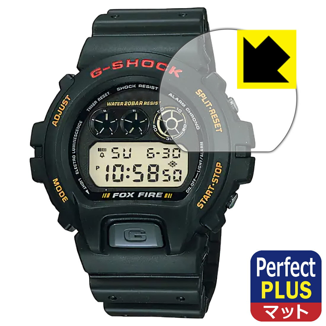 Perfect Shield Plus【反射低減】保護フィルム G-SHOCK DW-6900シリーズ 日本製 自社製造直販