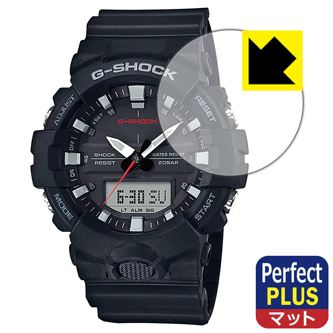 Perfect Shield Plus【 反射低減 】保護フィルム G-SHOCK GA-800シリーズ / GA-810 / GA-835 日本製 自社製造直販
