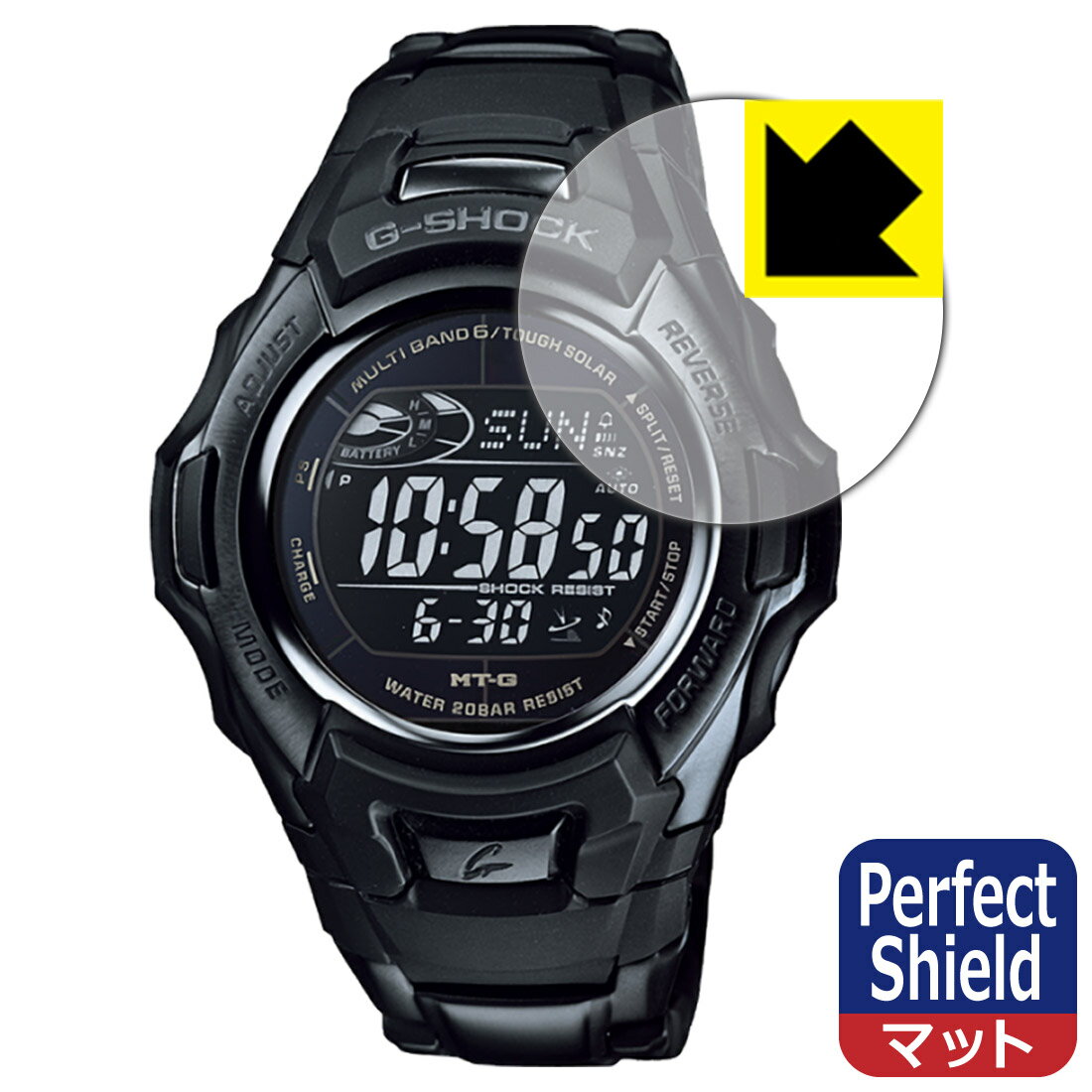 Perfect Shield【 反射低減 】保護フィルム G-SHOCK MTG-M900シリーズ (3枚セット) 日本製 自社製造直販