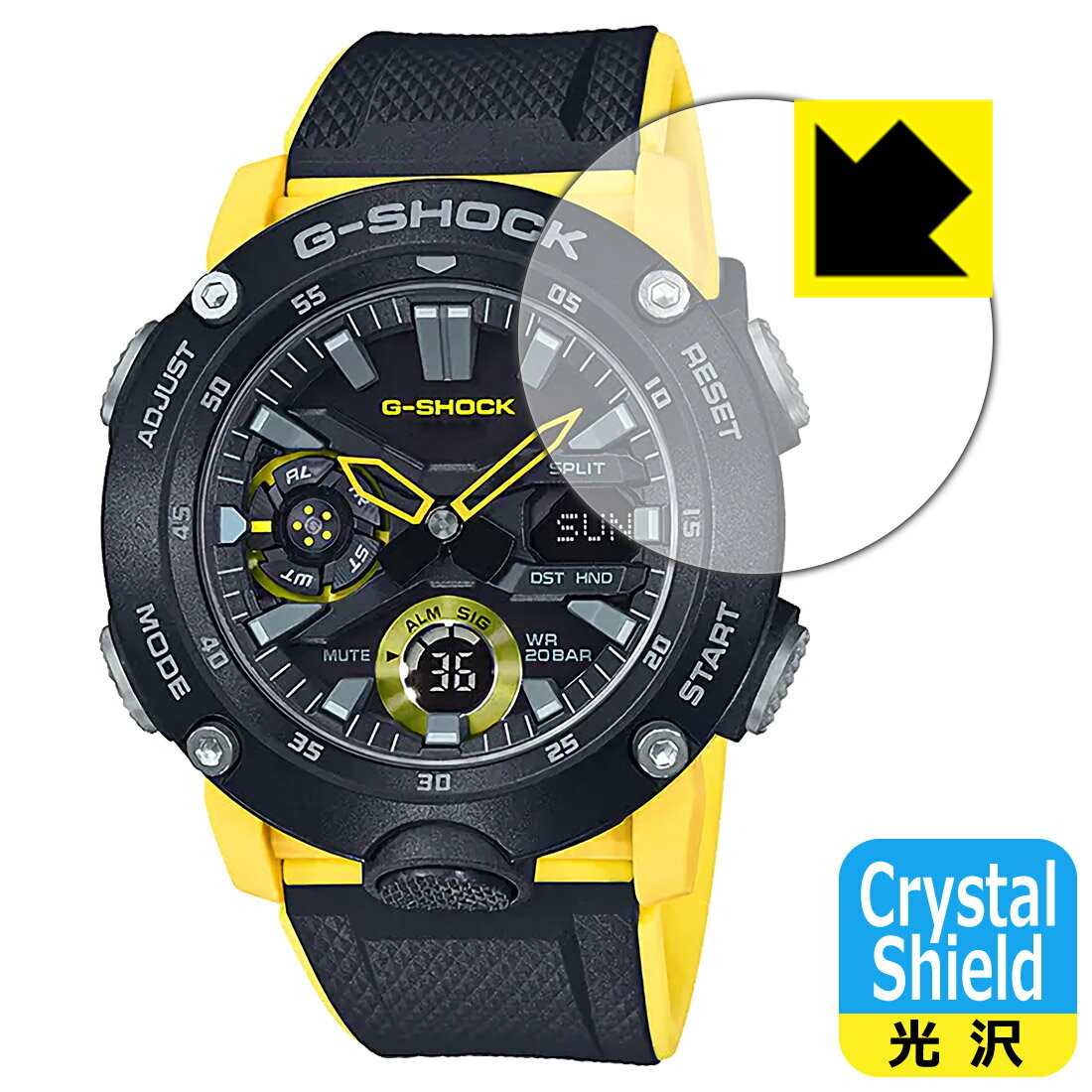 Crystal ShieldyzیtB G-SHOCK GA-2000V[Y { А