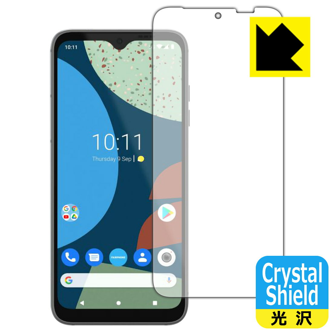 樂天商城 - Crystal Shield【 光沢 】保護フィルム FAIRPHONE 4 (3枚セット) 日本製 自社製造直販
