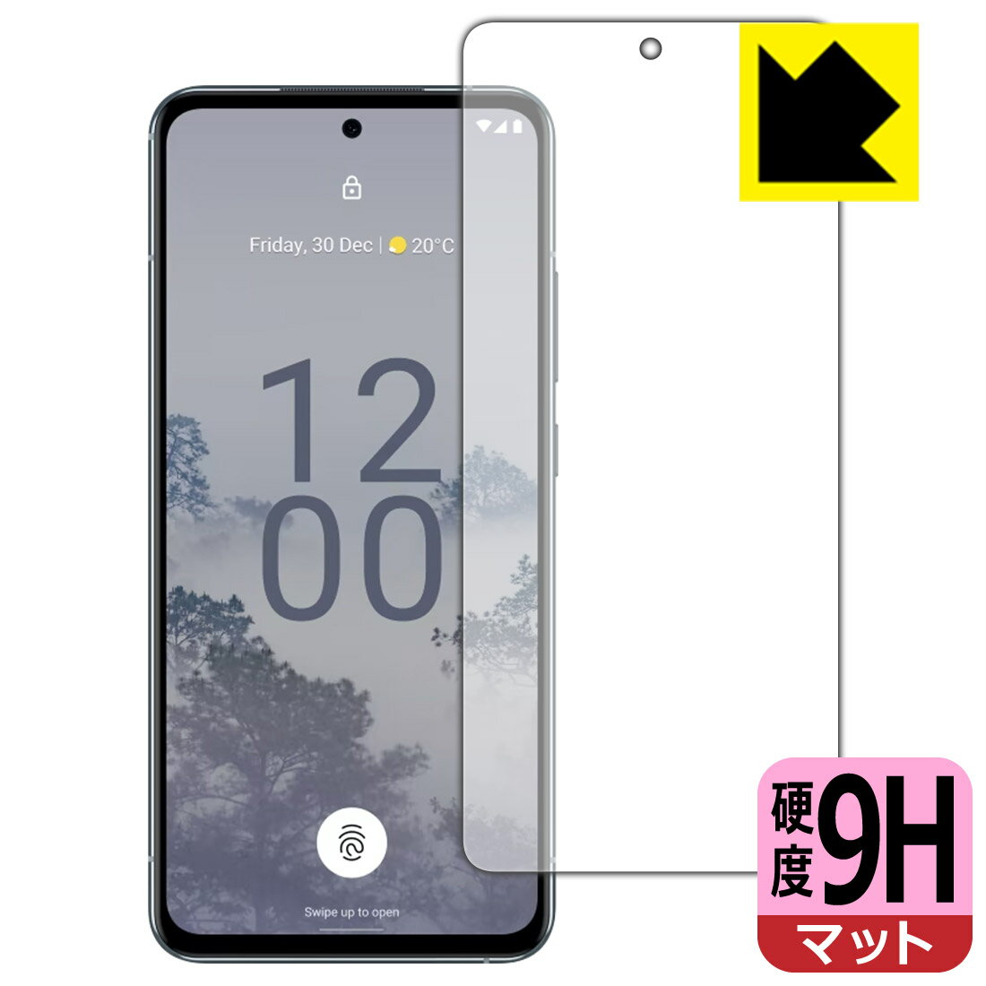 樂天商城 - 9H高硬度【 反射低減 】保護フィルム Nokia X30 5G (画面用)【 指紋認証対応 】 日本製 自社製造直販