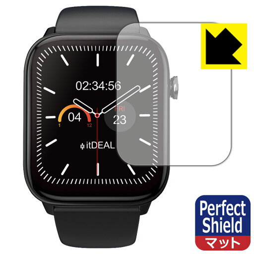 Perfect Shield【 反射低減 】保護フィルム itDEAL スマートウォッチ M18 日本製 自社製造直販 Perfect Shield【 反射低減 】保護フィルム itDEAL スマートウォッチ M18 日本製 自社製造直販