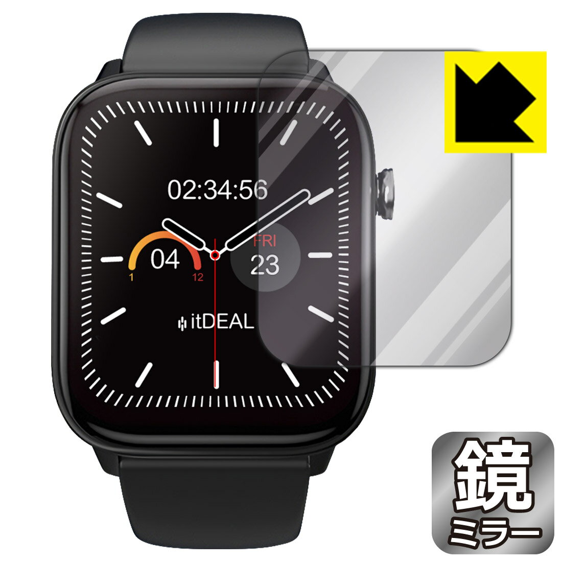 Mirror Shield 保護フィルム itDEAL スマートウォッチ M18 日本製 自社製造直販