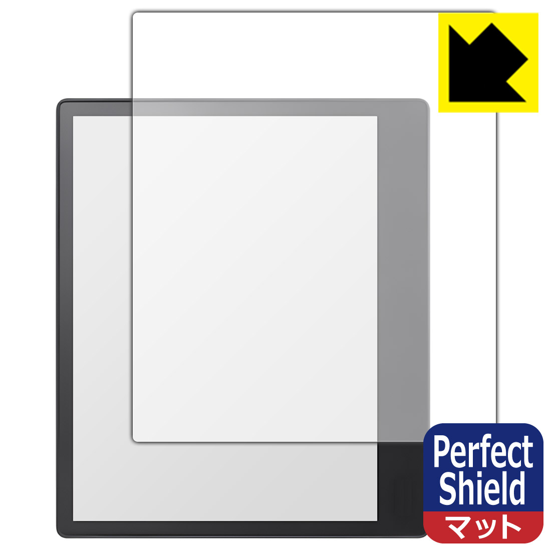 ●対応機種 : Kobo Elipsa 2E (コボ エリプサ ツーイー)専用の商品です。●製品内容 : 画面用フィルム3枚・クリーニングワイプ1個●「Perfect Shield」は画面の反射を抑え、指のすべりもなめらかな指紋や皮脂汚れがつきにくい『アンチグレアタイプ(非光沢)の保護フィルム』●安心の国産素材を使用。日本国内の自社工場で製造し出荷しています。 ★貼り付け失敗交換サービス対象商品★【ポスト投函送料無料】商品は【ポスト投函発送 (追跡可能メール便)】で発送します。お急ぎ、配達日時を指定されたい方は以下のクーポンを同時購入ください。【お急ぎ便クーポン】　プラス110円(税込)で速達扱いでの発送。お届けはポストへの投函となります。【配達日時指定クーポン】　プラス550円(税込)で配達日時を指定し、宅配便で発送させていただきます。【お急ぎ便クーポン】はこちらをクリック【配達日時指定クーポン】はこちらをクリック 　 表面に微細な凹凸を作ることにより、外光を乱反射させギラツキを抑える「アンチグレア加工」がされております。 屋外での太陽光の映り込み、屋内でも蛍光灯などの映り込みが気になるシーンが多い方におすすめです。 また、指紋がついた場合でも目立ちにくいという特長があります。 指滑りはさらさらな使用感でストレスのない操作・入力が可能です。 ハードコート加工がされており、キズや擦れに強くなっています。簡単にキズがつかず長くご利用いただけます。 反射防止のアンチグレア加工で指紋が目立ちにくい上、表面は防汚コーティングがされており、皮脂や汚れがつきにくく、また、落ちやすくなっています。 接着面は気泡の入りにくい特殊な自己吸着タイプです。素材に柔軟性があり、貼り付け作業も簡単にできます。また、はがすときにガラス製フィルムのように割れてしまうことはありません。 貼り直しが何度でもできるので、正しい位置へ貼り付けられるまでやり直すことができます。 最高級グレードの国産素材を日本国内の弊社工場で加工している完全な Made in Japan です。安心の品質をお届けします。 使用上の注意 ●本製品は機器の画面をキズなどから保護するフィルムです。他の目的にはご使用にならないでください。 ●本製品は液晶保護および機器本体を完全に保護することを保証するものではありません。機器の破損、損傷、故障、その他損害につきましては一切の責任を負いかねます。 ●製品の性質上、画面操作の反応が変化したり、表示等が変化して見える場合がございます。 ●貼り付け作業時の失敗(位置ズレ、汚れ、ゆがみ、折れ、気泡など)および取り外し作業時の破損、損傷などについては、一切の責任を負いかねます。 ●水に濡れた状態でのご使用は吸着力の低下などにより、保護フィルムがはがれてしまう場合がございます。防水対応の機器でご使用の場合はご注意ください。 ●アルコール類やその他薬剤を本製品に付着させないでください。表面のコーティングや吸着面が変質するおそれがあります。 ●品質向上のため、仕様などを予告なく変更する場合がございますので、予めご了承ください。