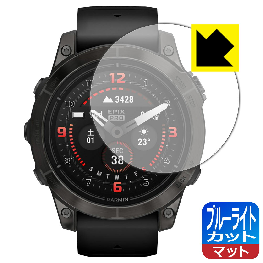 ֥롼饤ȥåȡ ȿ㸺 ݸե GARMIN epix Pro (Gen 2)   47mm   ¤ľ