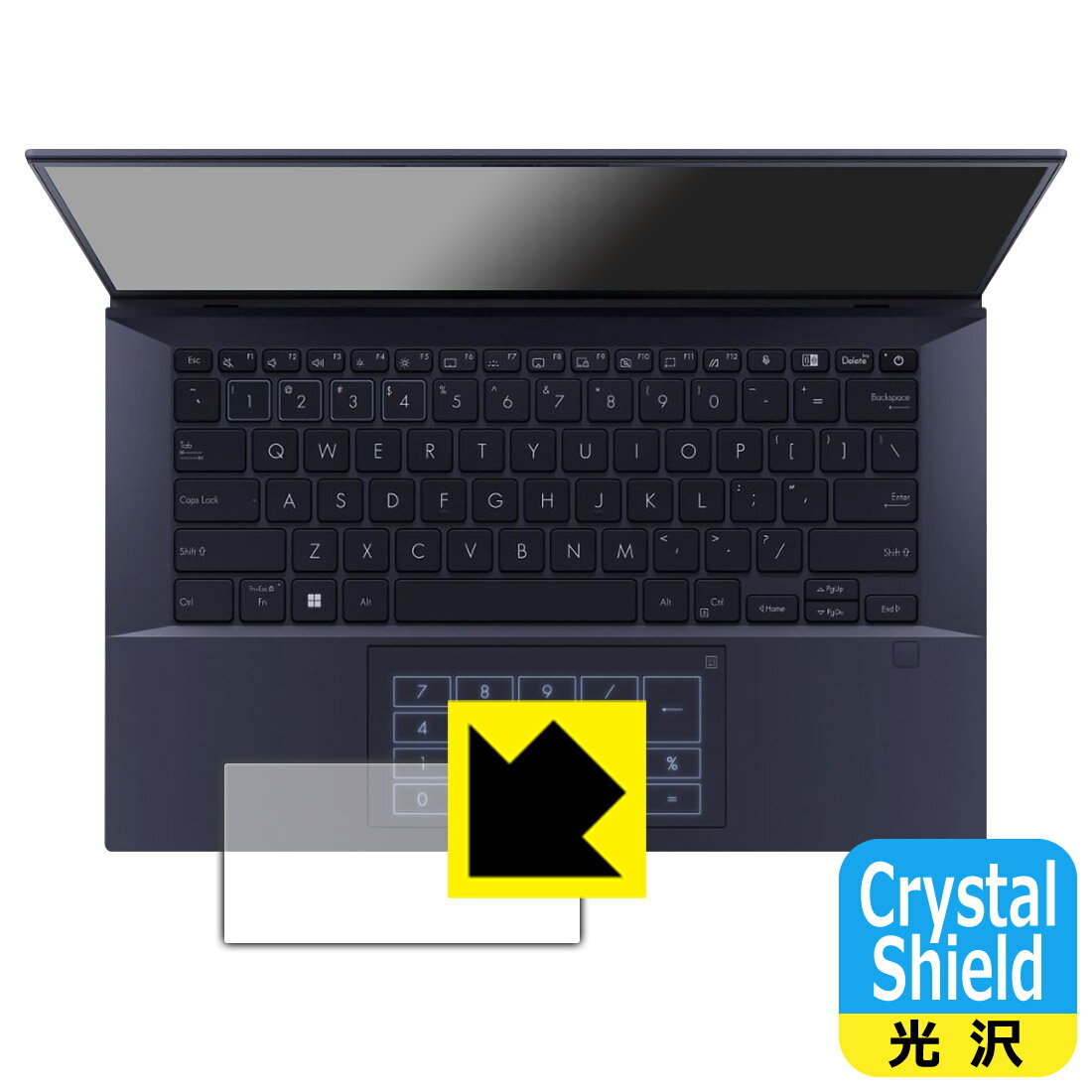 Crystal Shield  ݸե ASUS ExpertBook B9 B9400CBA (åѥå)  ¤ľ