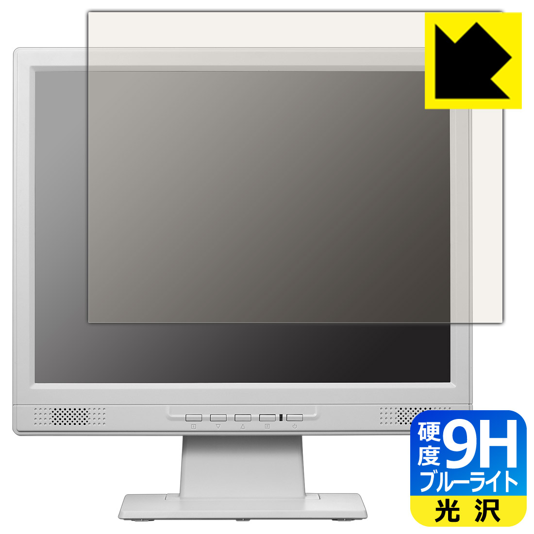 9H١ڥ֥롼饤ȥåȡݸե I-O DATA LCD-SAX151DW/LCD-SAX151DB-T  ¤ľ