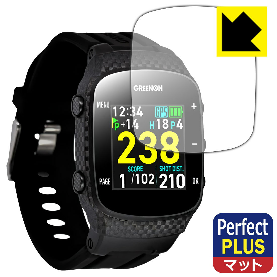 Perfect Shield Plus ȿ㸺 ݸե THE GOLF WATCH GN101  ¤ľ