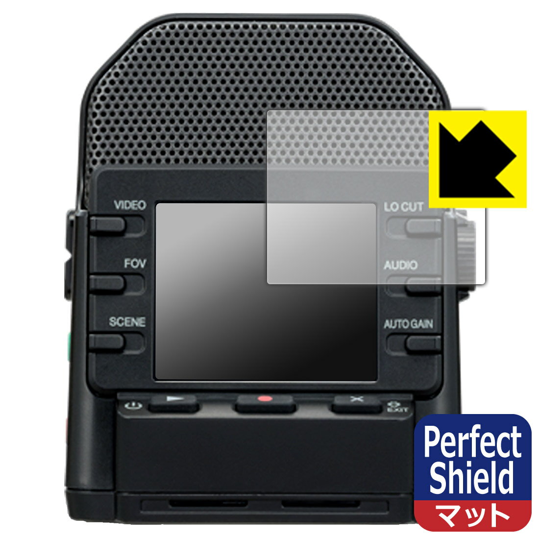 Perfect Shield【反射低減】保護フィルム ZOOM Q2n-4K (ディスプレイ用) 日本製 自社製造直販