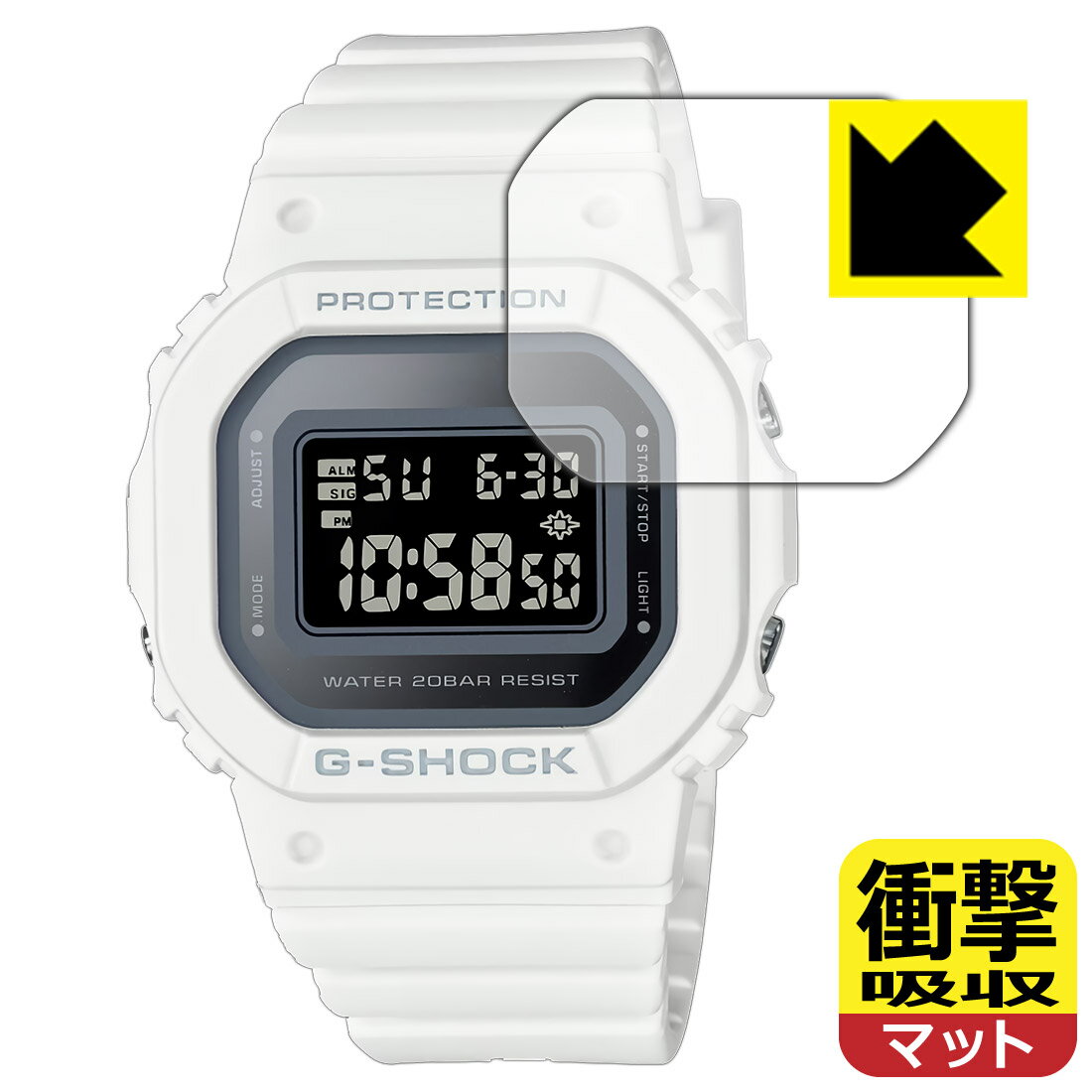 衝撃吸収【 反射低減 】保護フィルム G-SHOCK GMD-S5600シリーズ 日本製 自社製造直販