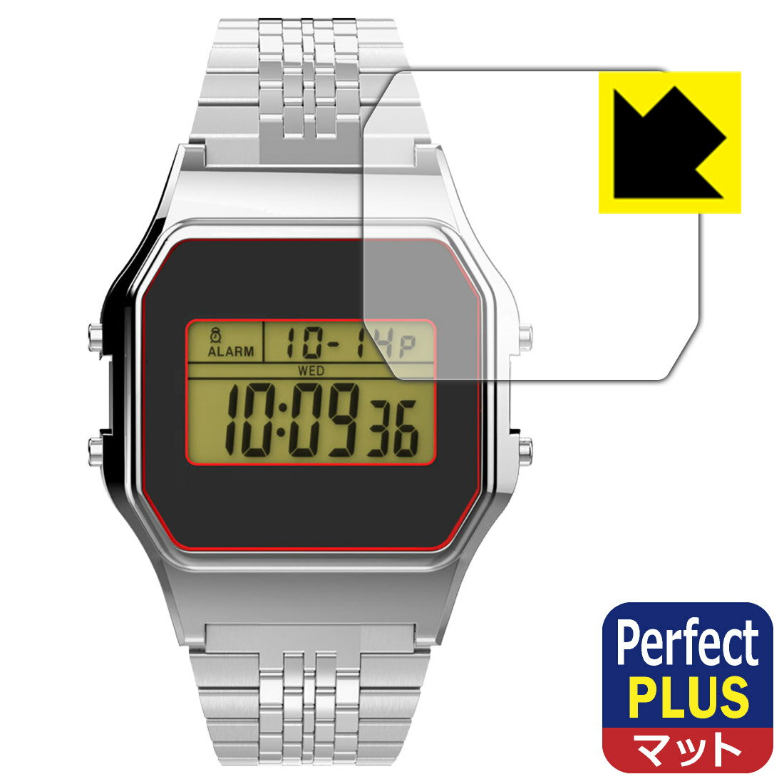 Perfect Shield Plus保護フィルム TIMEX Classic Digital TIMEX 80 TIMEX x スペースインベイダー 日本製 自社製造直販