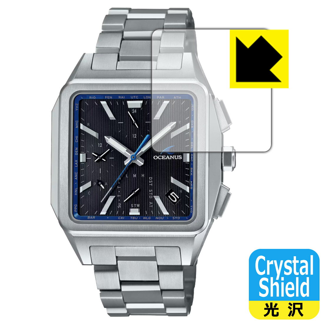 Crystal Shield【 光沢 】保護フィルム OCEANUS OCW-T5000シリーズ 日本製 自社製造直販