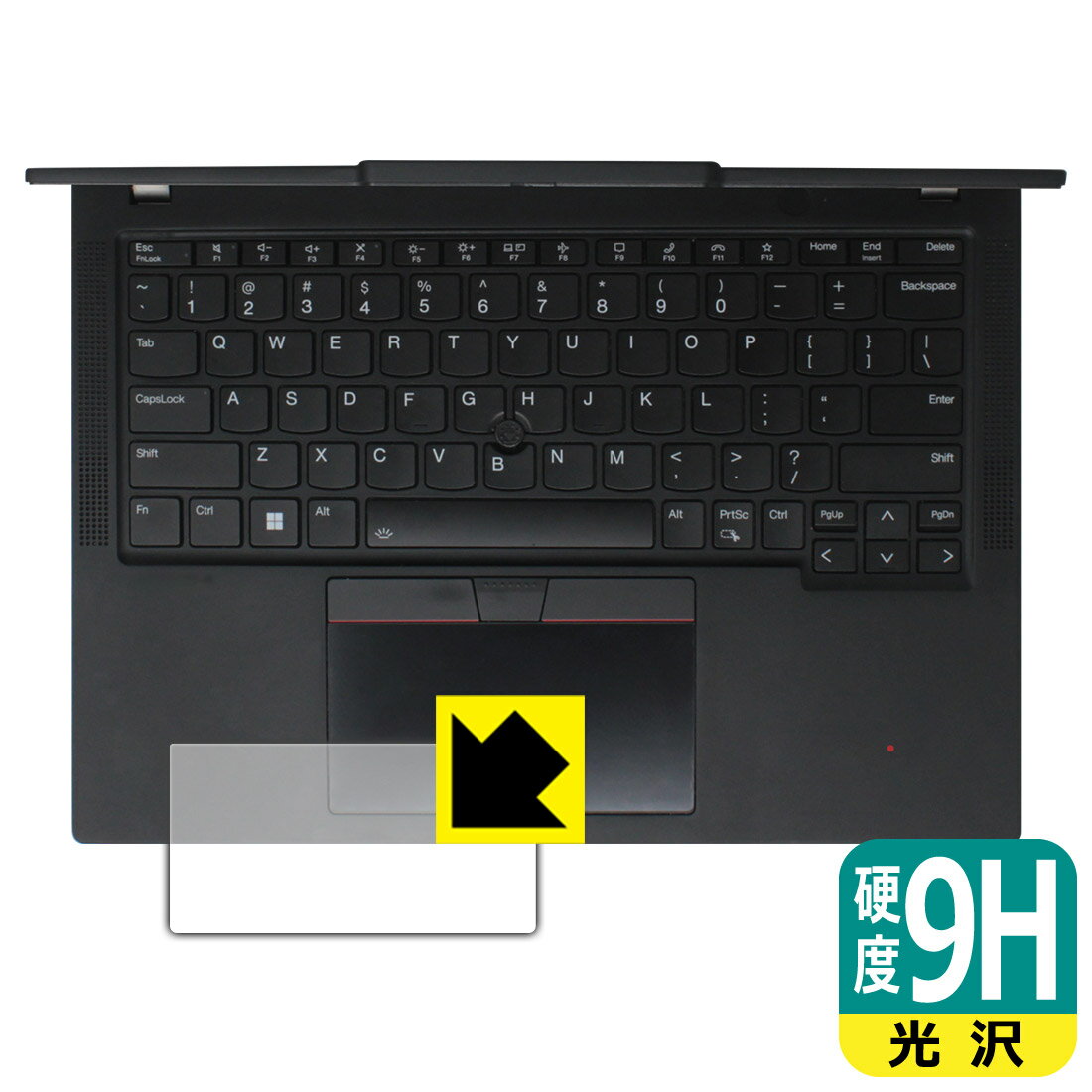 樂天商城 - 9H高硬度【 光沢 】保護フィルム ThinkPad X13 Gen 4 (クリックパッド用) 日本製 自社製造直販