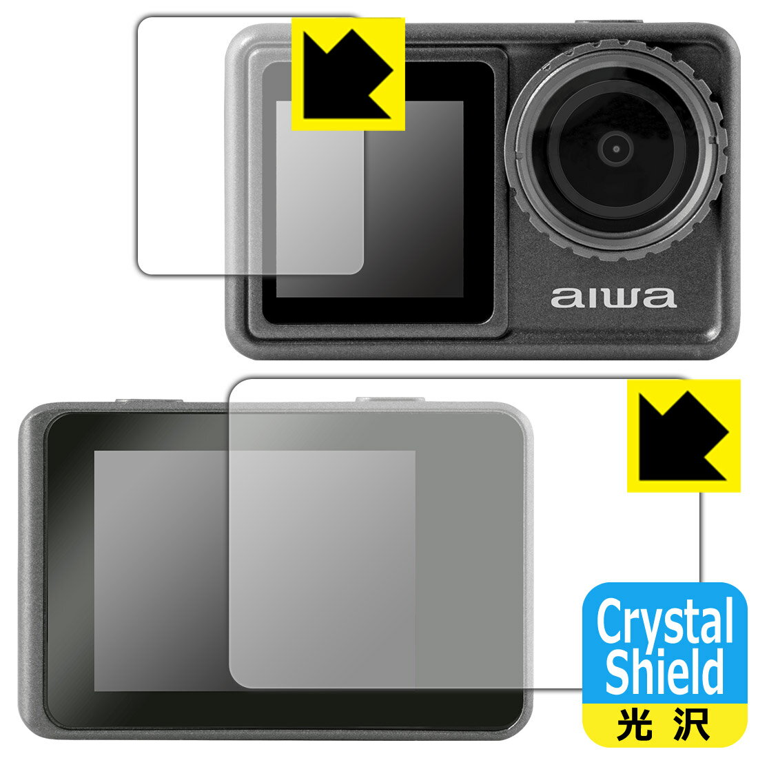  1000ߥݥå ۡ ݥ5 Crystal Shield  ݸե aiwa cam S5K (JA3-ACM0001) ꥢ/ե  ¤ľ
