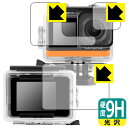 9H高硬度【 光沢 】保護フィルム aiwa cam B4K (JA3-ACM0002) 【 防水ケース用(リア用/フロント用/レンズ部用) 】 日本製 自社製...