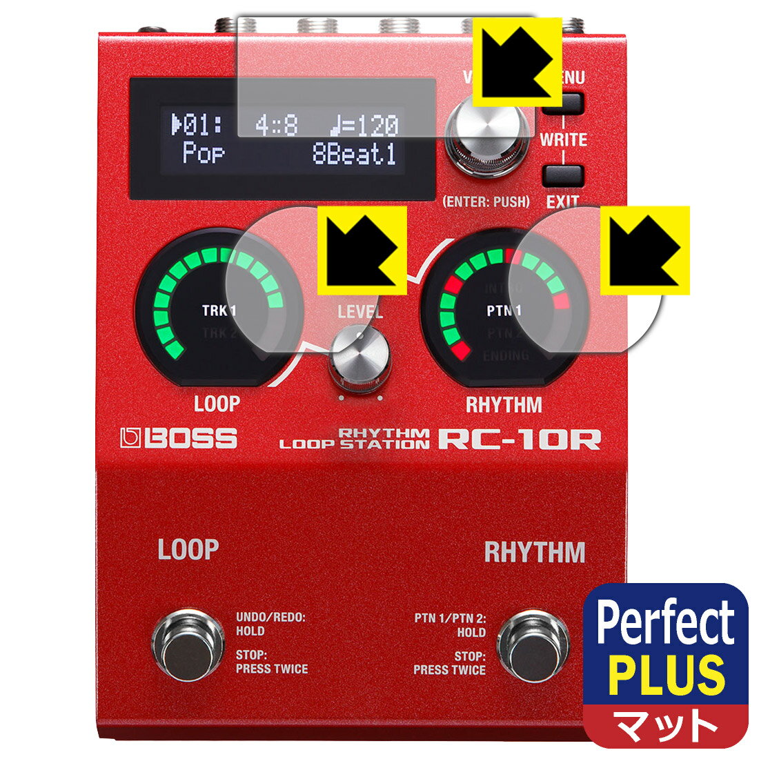 Perfect Shield Plus ȿ㸺 ݸե BOSS RC-10R (ǥץ쥤/󥸥)  ...