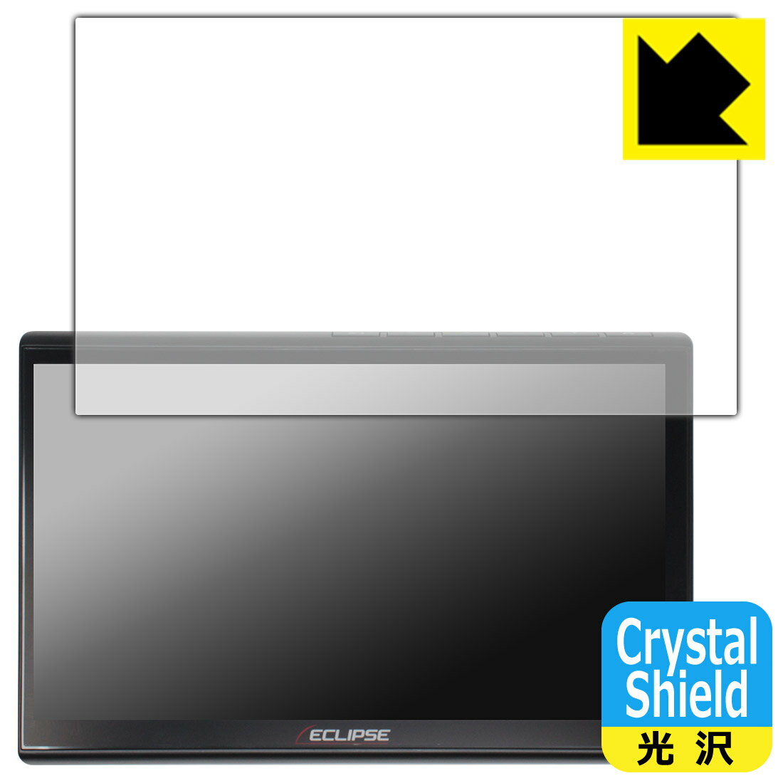 Crystal Shieldڸݸե ECLIPSE 10.1 ǥץ쥤ǥ DAV-DS01F  ¤ľ