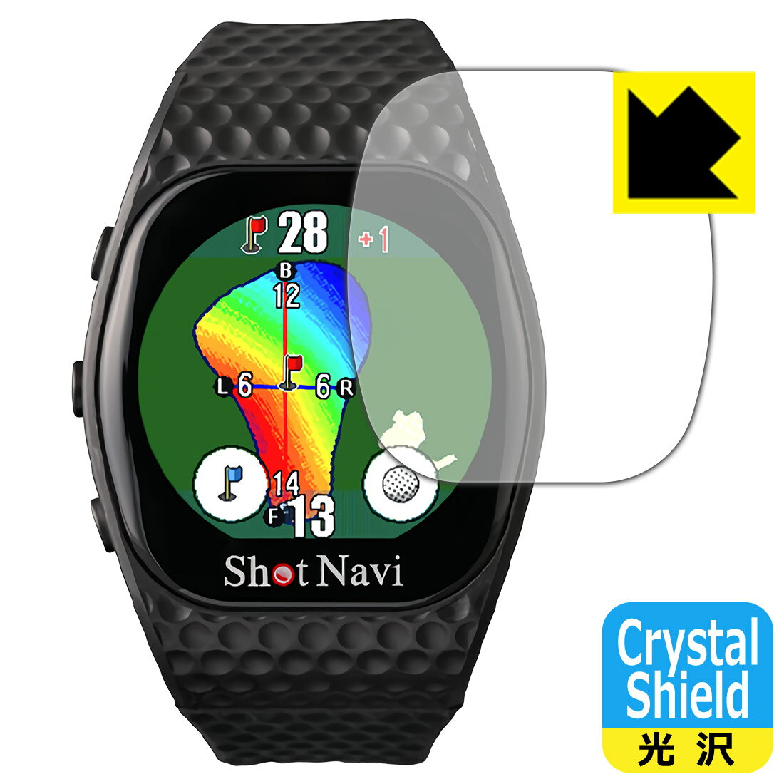 Crystal Shield【 光沢 】保護フィルム Shot Navi INFINITY Touch 日本製 自社製造直販