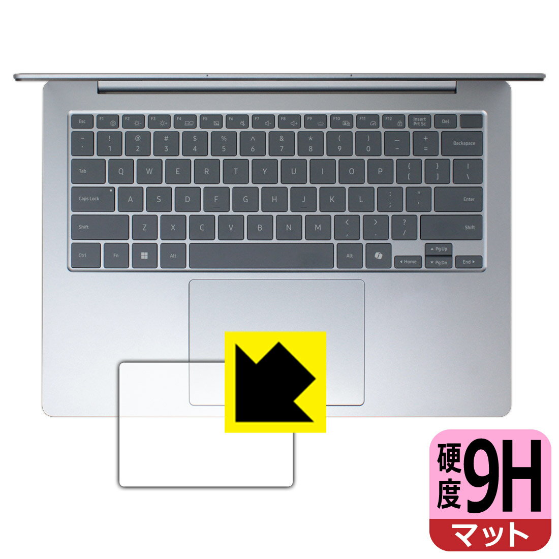 9H高硬度【 反射低減 】保護フィルム Galaxy Book4 Edge (14インチ) タッチパッド用 日本製 自社製造直販