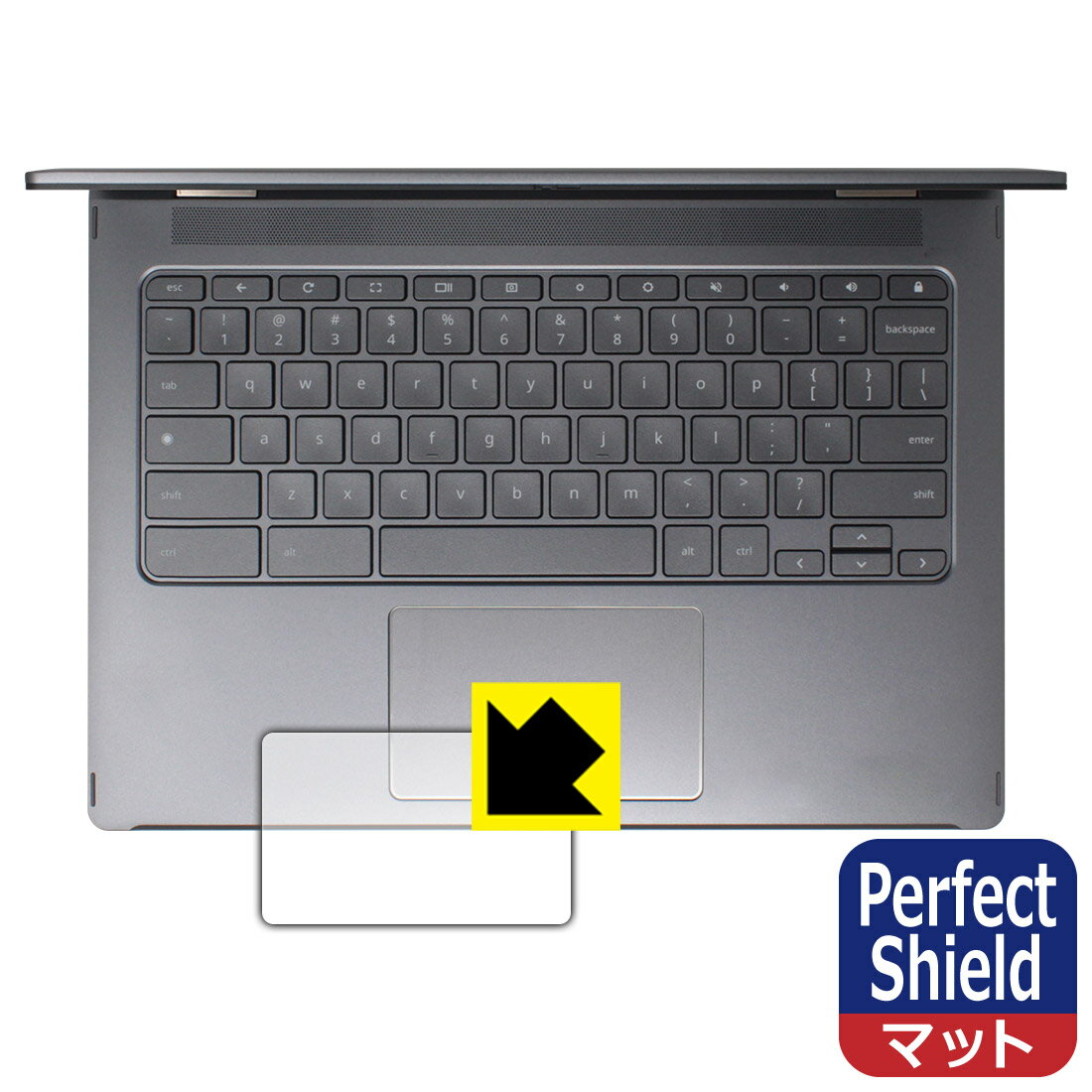 Rakuten - Perfect Shield【 反射低減 】保護フィルム Acer Chromebook Spin 714 (CP714-2W/CP714-2WN) タッチパッド用 (3枚セット) 日本製 自社製造直販