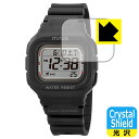 Crystal Shield【 光沢 】保護フィルム MAG 電波ソーラーウォッチ ウェーブフォース MW-550 (3枚セット) 日本製 自社製造直販
