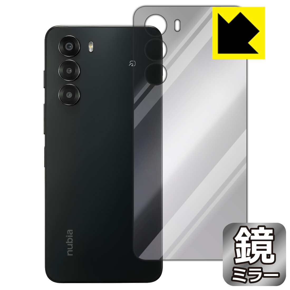 樂天商城 - Mirror Shield 保護フィルム nubia S 5G (A403ZT) 背面用 日本製 自社製造直販